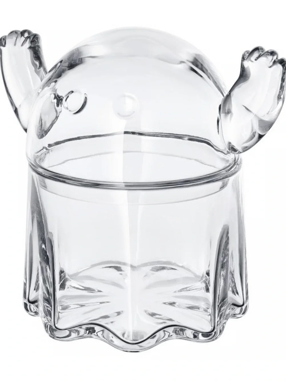Ghost Clear Glass Jar